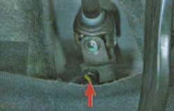 Снятие и установка рулевой колонки автомобиля KIA Rio