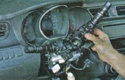 Снятие и установка рулевой колонки автомобиля KIA Rio